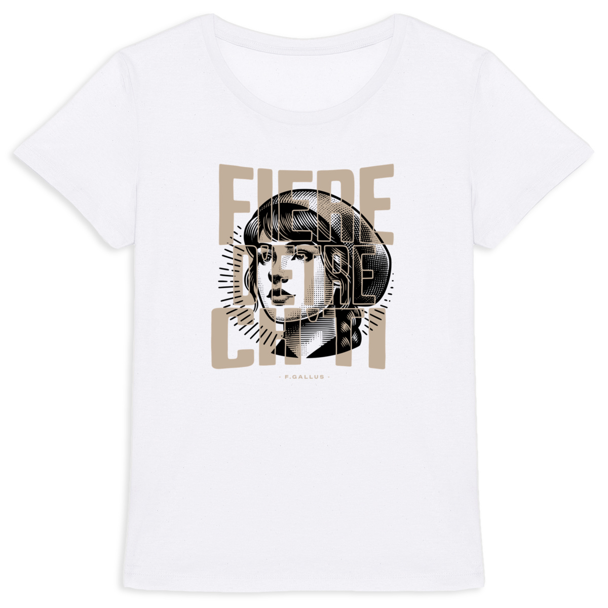 T-shirt Femme Ch'ti - Fière d'être ch'ti