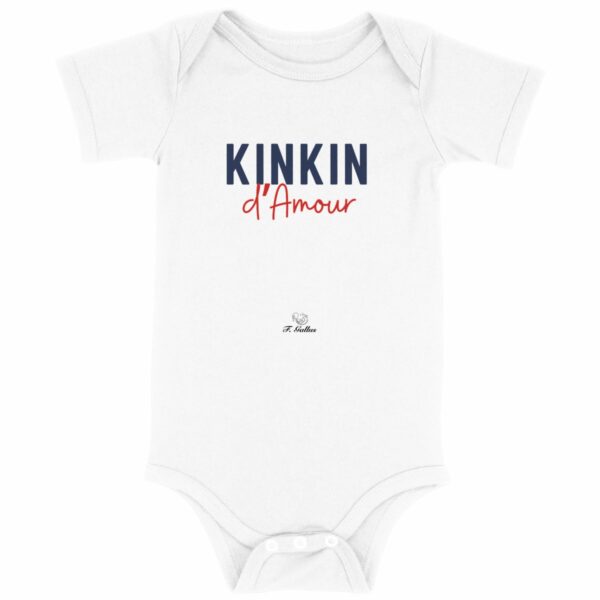 body bébé ch'ti " kinkin d'amour"