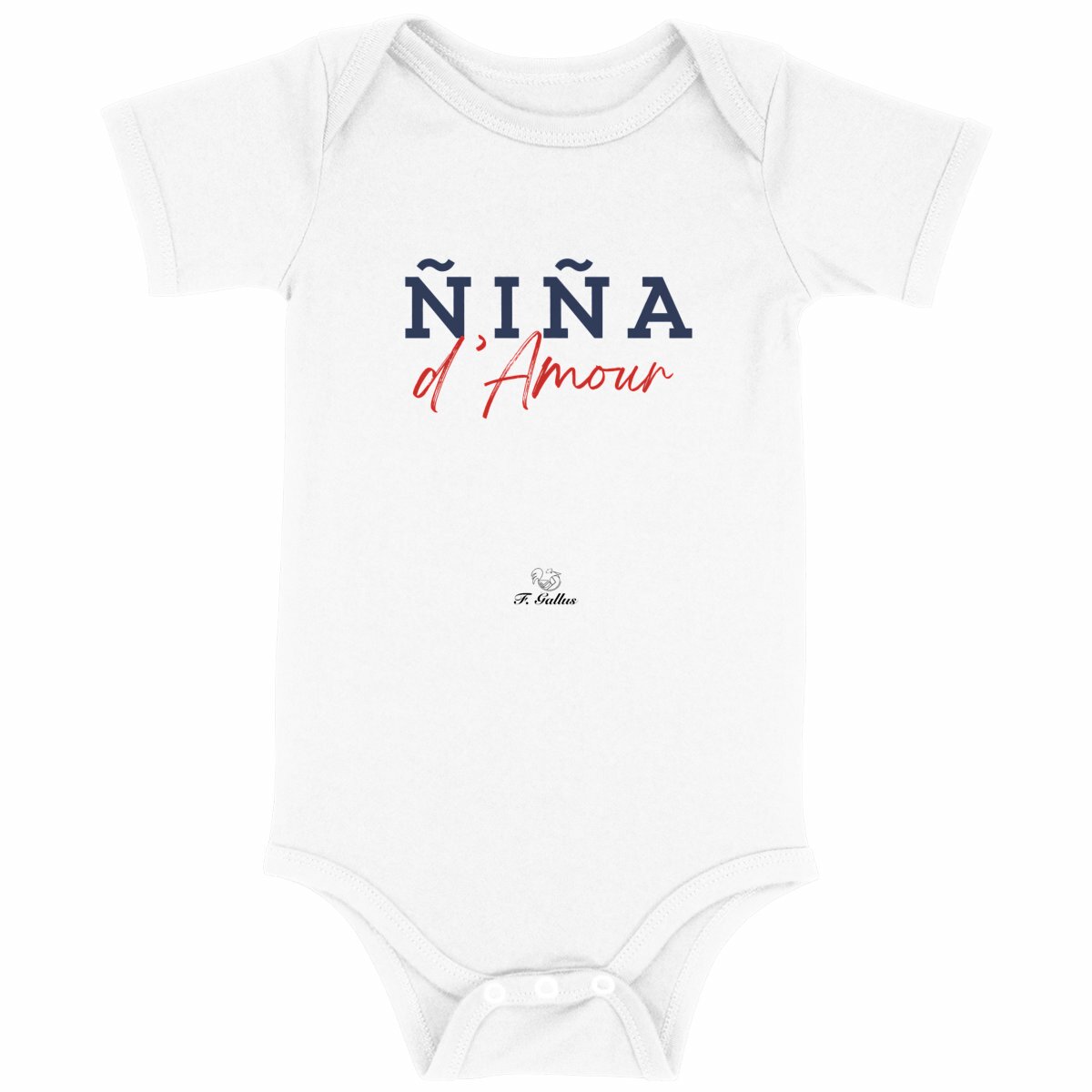 body bébé basque - ñiña d'amour