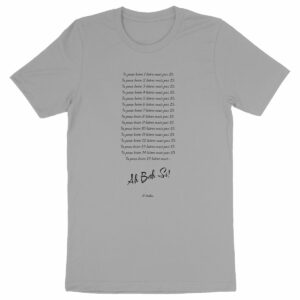 T-shirt unisex Apéro -Tu peux boire 1 bière mais