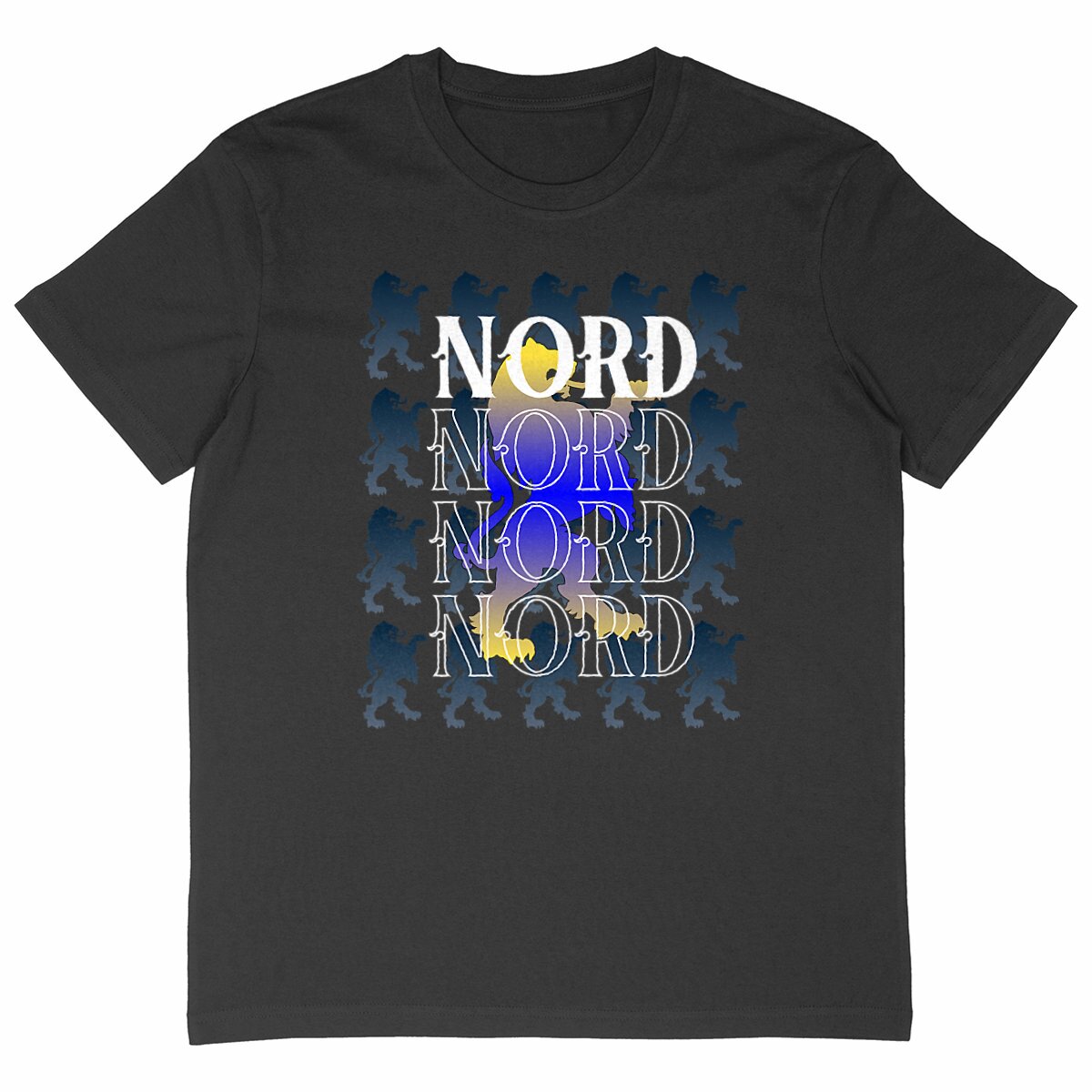 T-shirt Oversize " Nord / Lion"