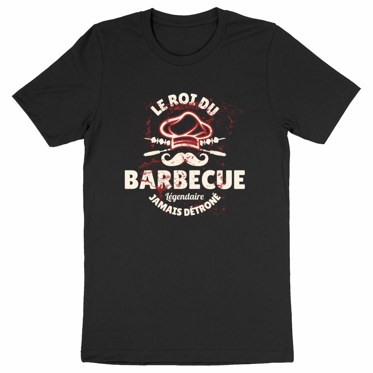 T-shirt Homme Barbecue " Le roi du barbecue"