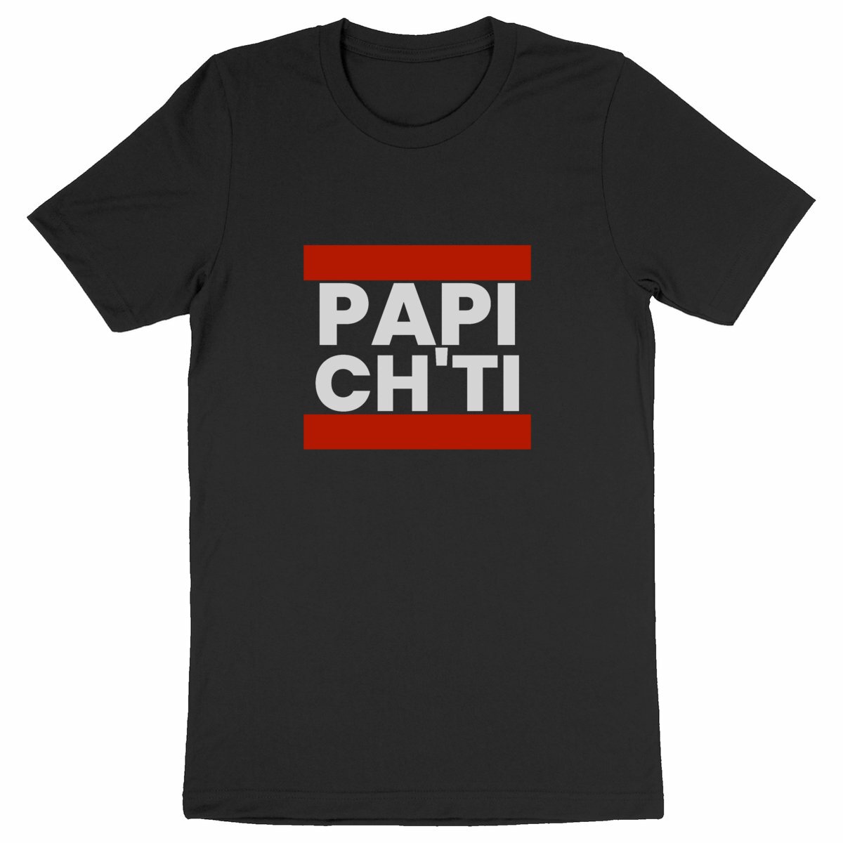 T-shirt Homme Ch'ti " Papi ch'ti"