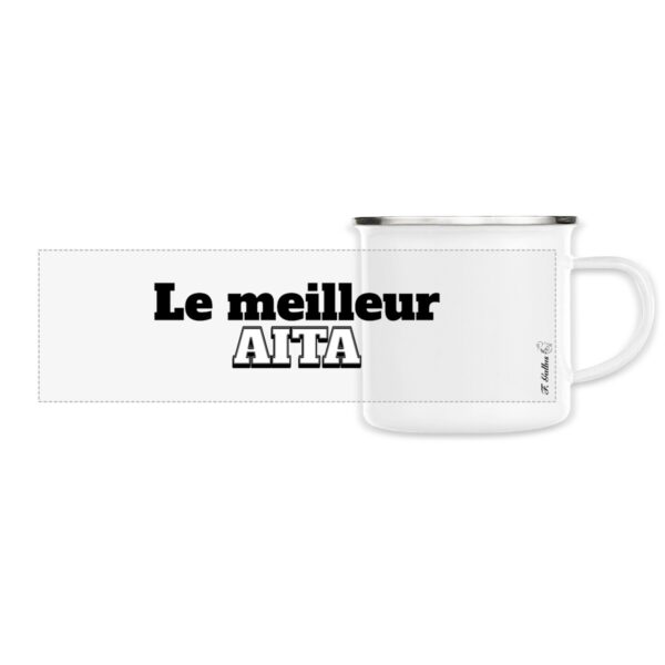 Mug Métal Pays basque "Le meilleur Aita"