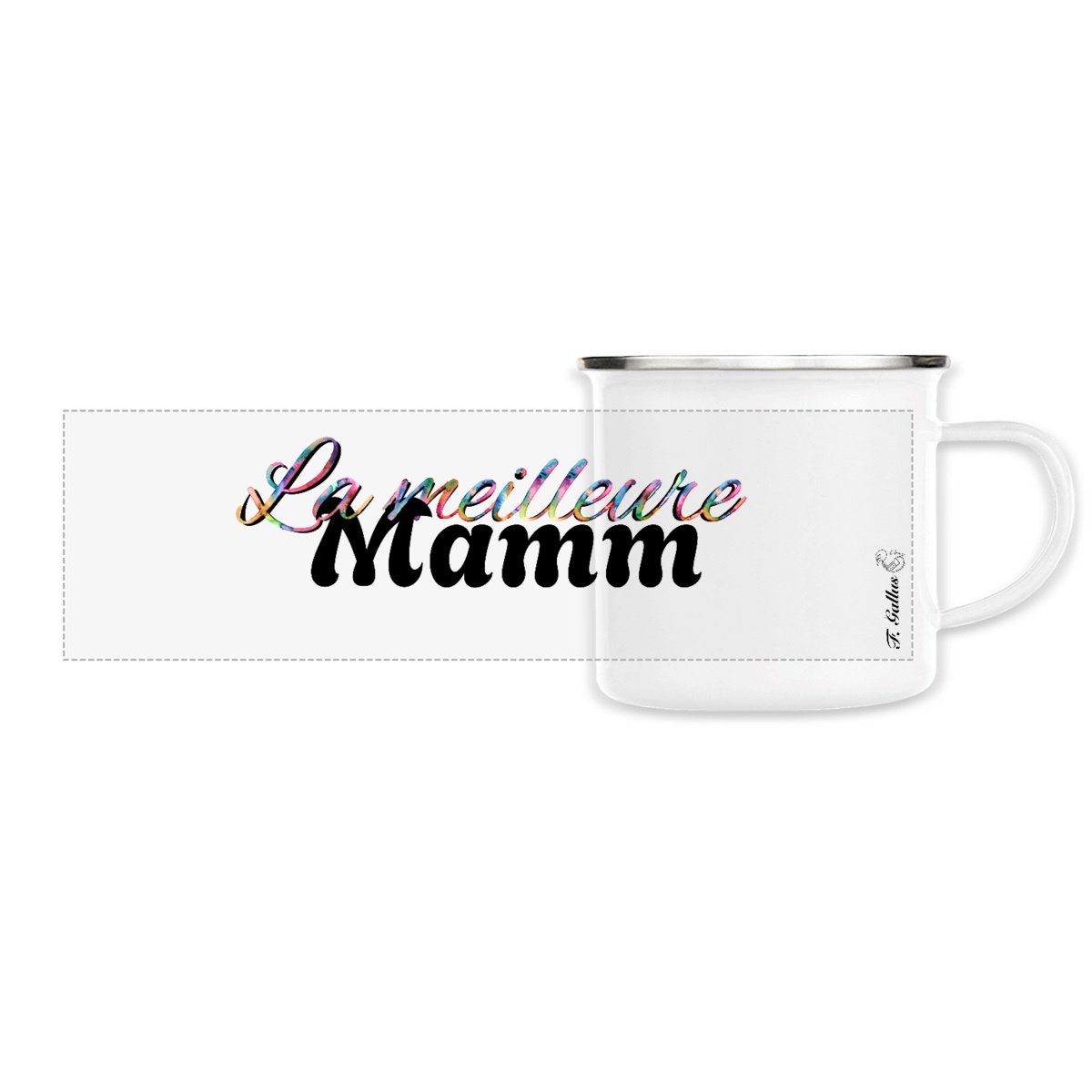 Mug métal Bretagne " La meilleure des Mamm"