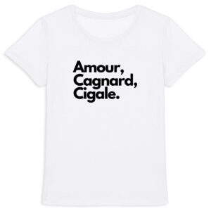 T-shirt Femme Provence – Amour, cagnard