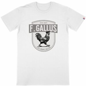 T-shirt Homme F. Gallus – Blason