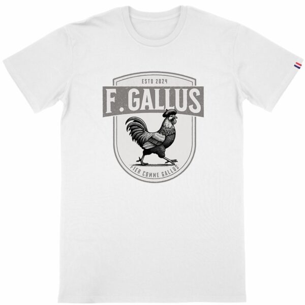 T shirt Homme F. Gallus "fier comme gallus"