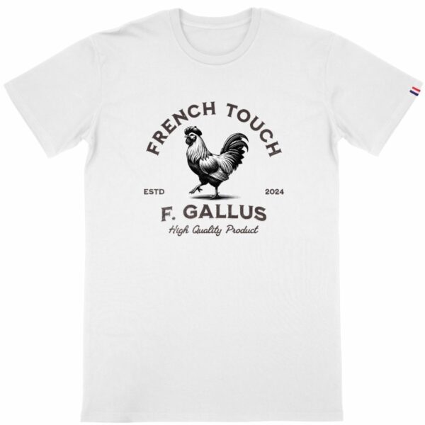 T shirt Homme F. gallus " French Touch"