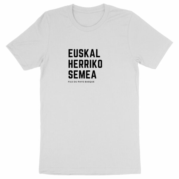 T-shirt Homme Basque - Fils du pays basque