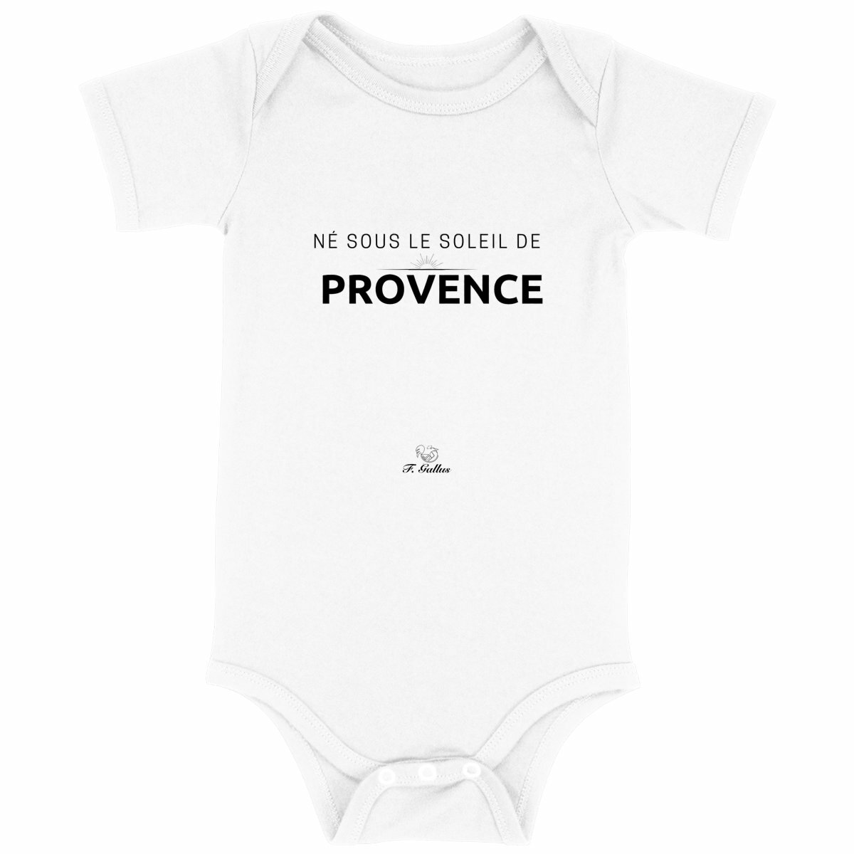 Body bébé Provence - né sous le soleil