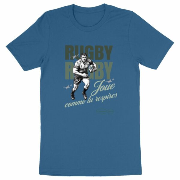 T-shirt Unisex Rugby - Joue comme tu respires