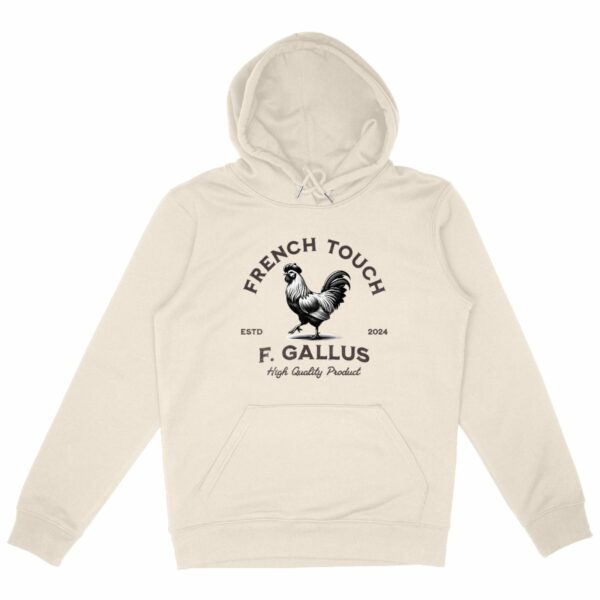 Sweat capuche Unisex F.Gallus" French Touch"