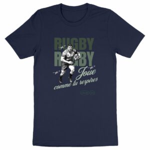 T-shirt Unisex Rugby – Joue comme tu respires