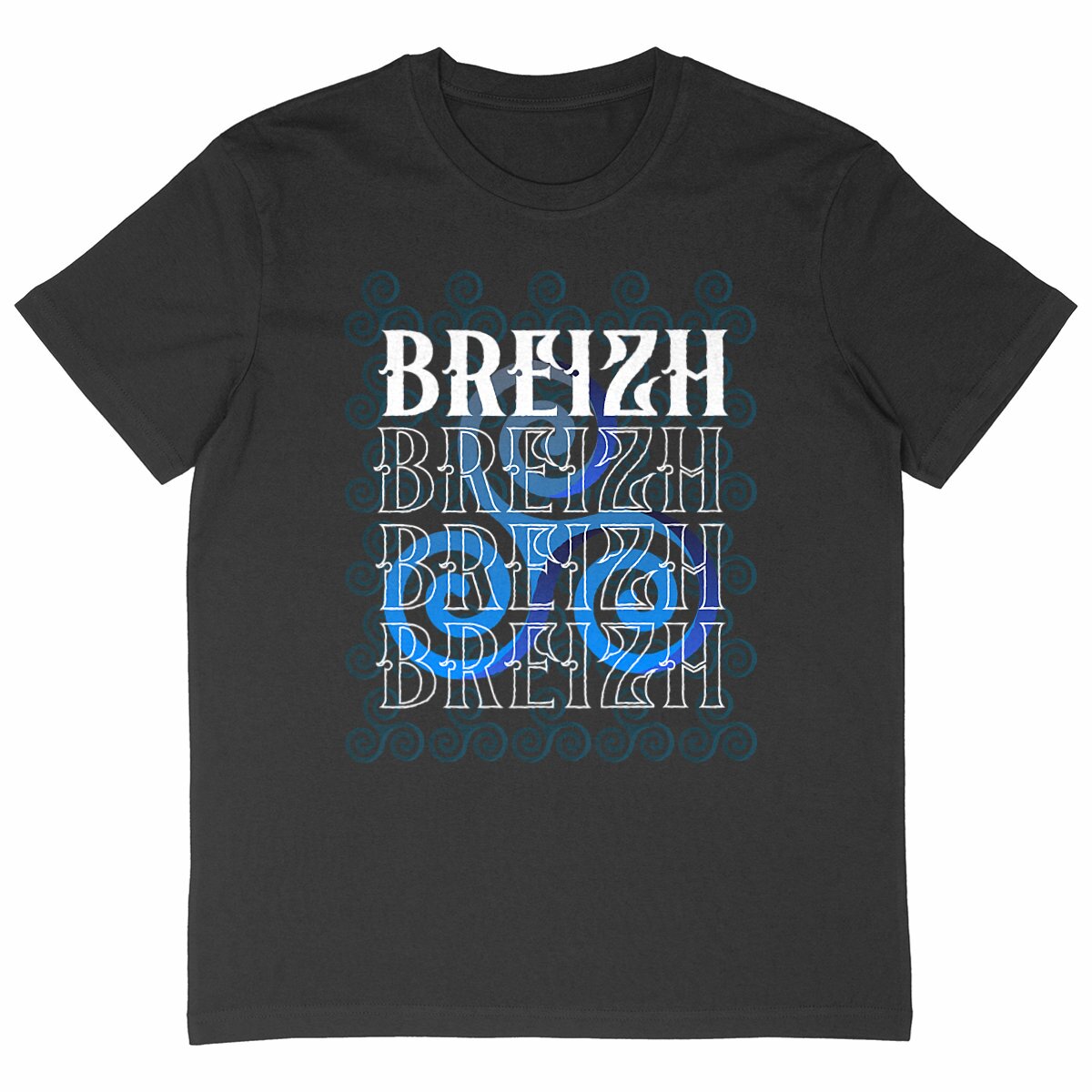 T-shirt Homme Oversize Breton " Breizh/ Triskell"