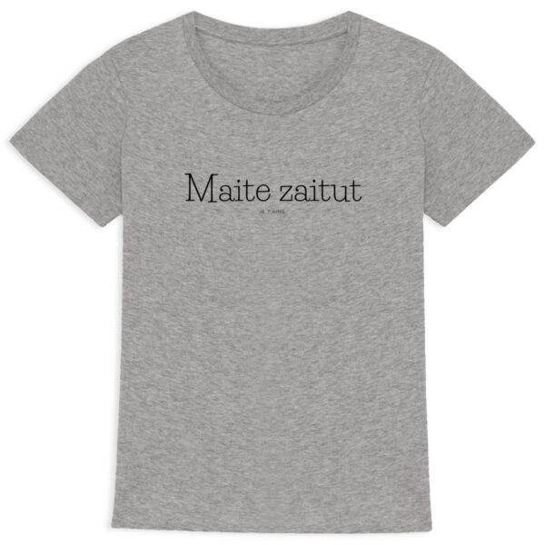 T-shirt femme Basque - maite zaitut