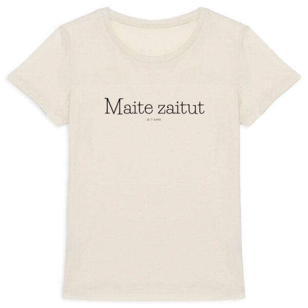 T-shirt femme Basque - maite zaitut