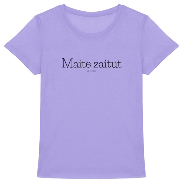 T-shirt femme Basque - maite zaitut