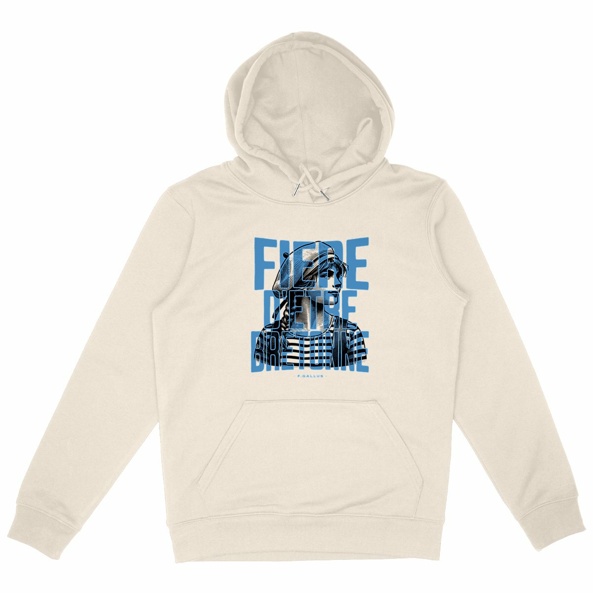 Sweat capuche Femme Bretonne - Fiere d'être bretonne