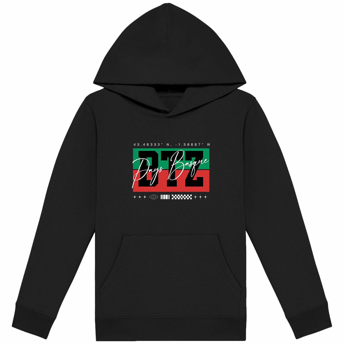 Sweat capuche enfant basque - BTZ